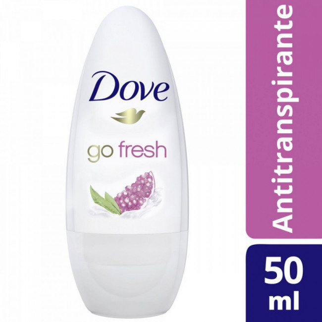 Dove desodorante mujer antitranspirante go fresh granada y verbena roll-on x 50 ml.