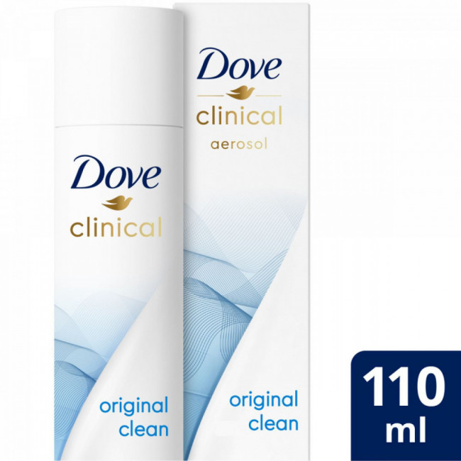 Dove desodorante mujer aerosol clinical x 110 ml.