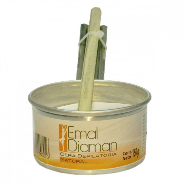 Emal diaman cacerola cera depilatoria natural x 150 ml.
