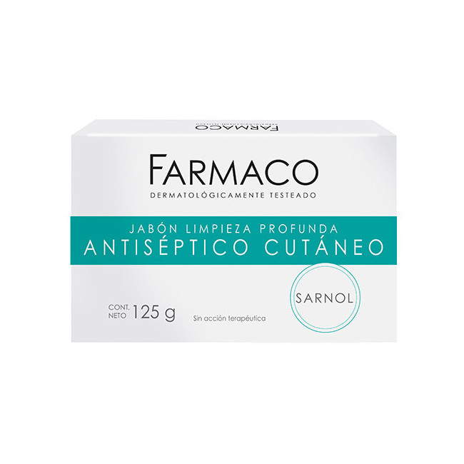 Farmaco jabón sarnol x 125 grs.