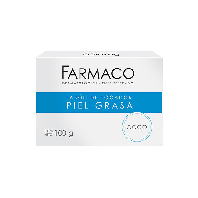 Farmaco jabón coco x 100 grs.