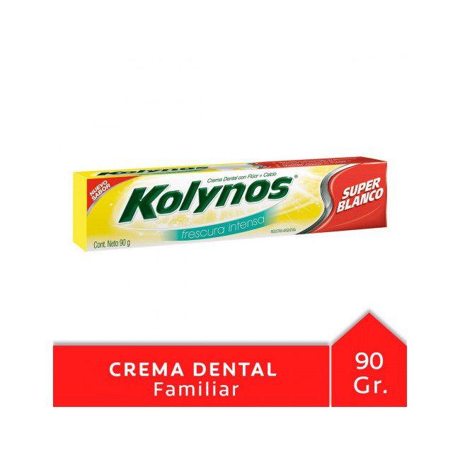 Kolynos pasta dental superblanco x 90 grs.