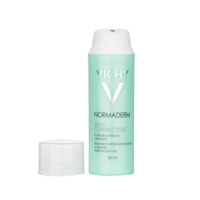 Vichy normaderm corrector, para pieles acneicas, poros dilatados, tono irregular x 50 grs.