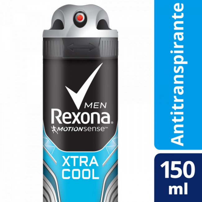 Rexona desodorante antitranspirante hombre aerosol xcoolx 90 grs.