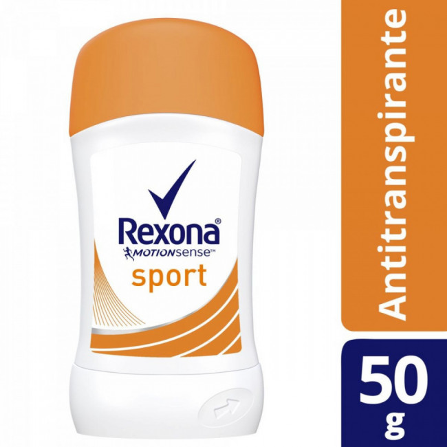 Rexona desodorante en barra motion sense sport x 50 grs.