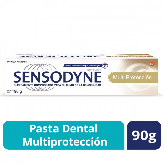 Sensodyne pasta dental protección total x 90 grs.