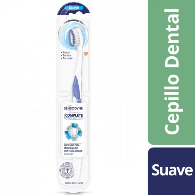 Sensodyne cepillo dental multiprotección suave.
