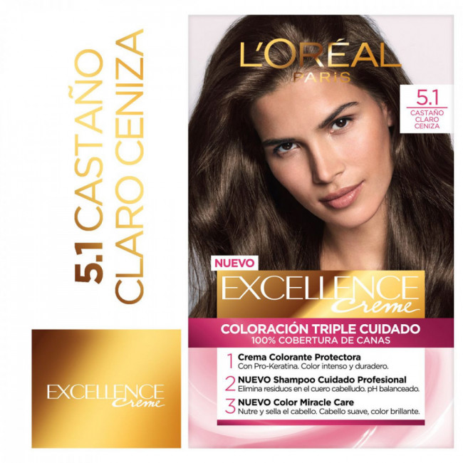 Excellence colágeno coloración para el cabello n 5