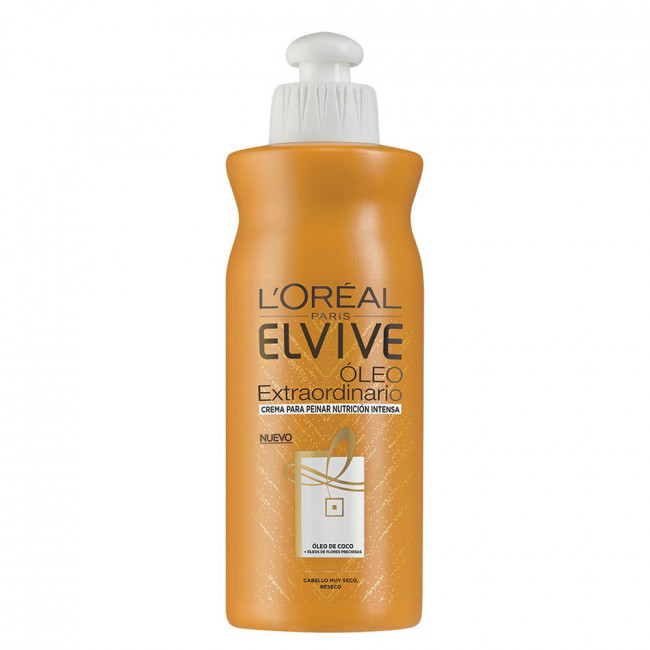 Elvive crema para peinar oleo coco x 250 ml.