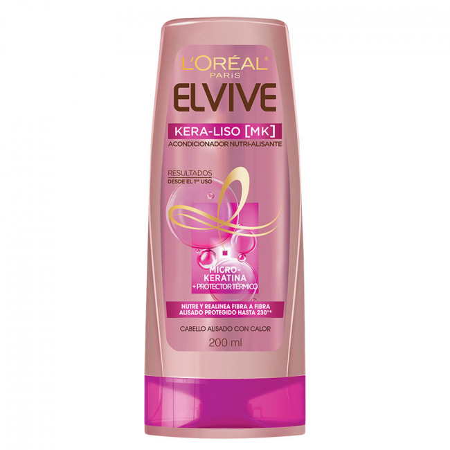 Elvive acondicionador keraliso x 200 ml.