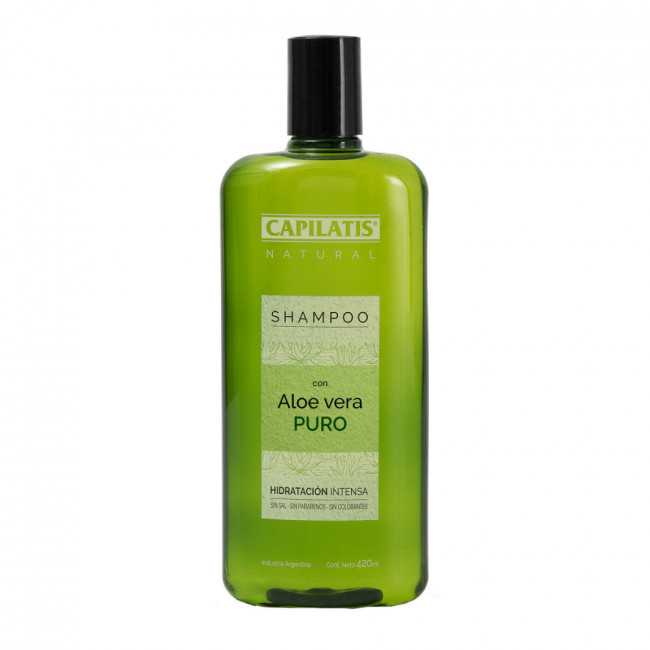 Capilatis orgánica aloe vera shampoo x 420 ml.