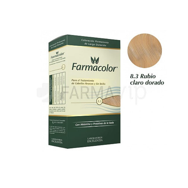 Farmacolor kit 8.3 rubio claro