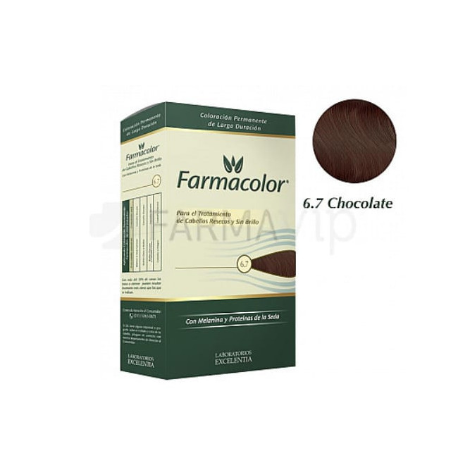 Farmacolor kit 6.7 chocolate 