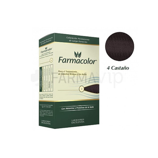 Farmacolor kit 4 castaño