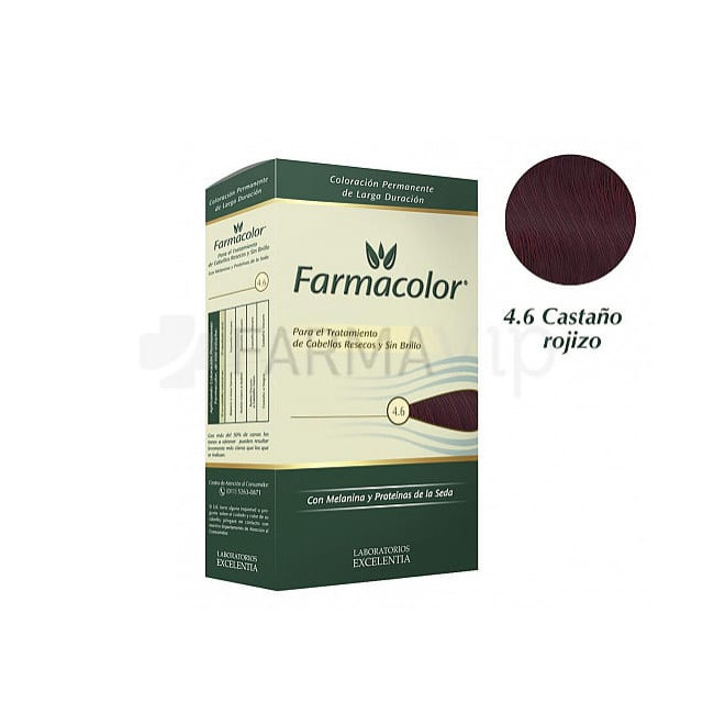 Farmacolor kit 4.6 castaño rojizo 