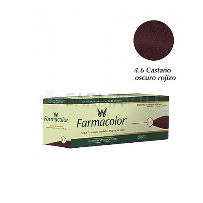 Farmacolor individual 4.6 castaño rojizo.
