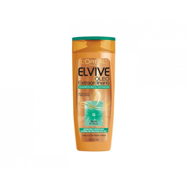 Elvive shampoo oleo rizos definidos x 400 ml.
