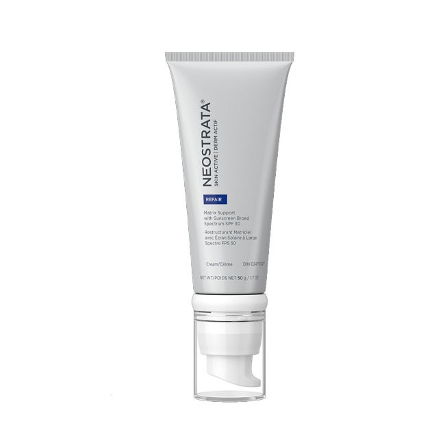 Neostrata crema antiage reafirmante con factor 30, inhibe la síntesis de melanina, controlando la...
