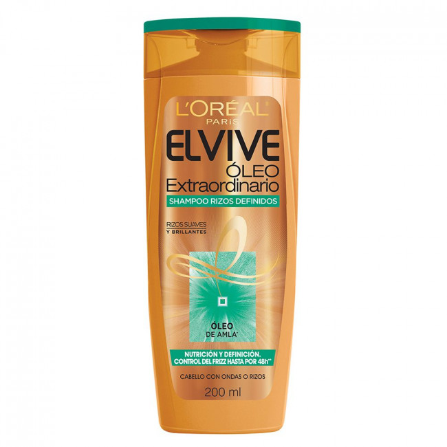 Elvive shampoo oleo rizos definidos x 200 ml.