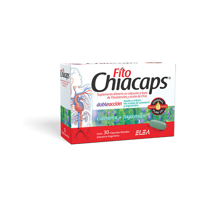 Fito chiacaps omega 3 + fitosteroles  x 30 cápsulas