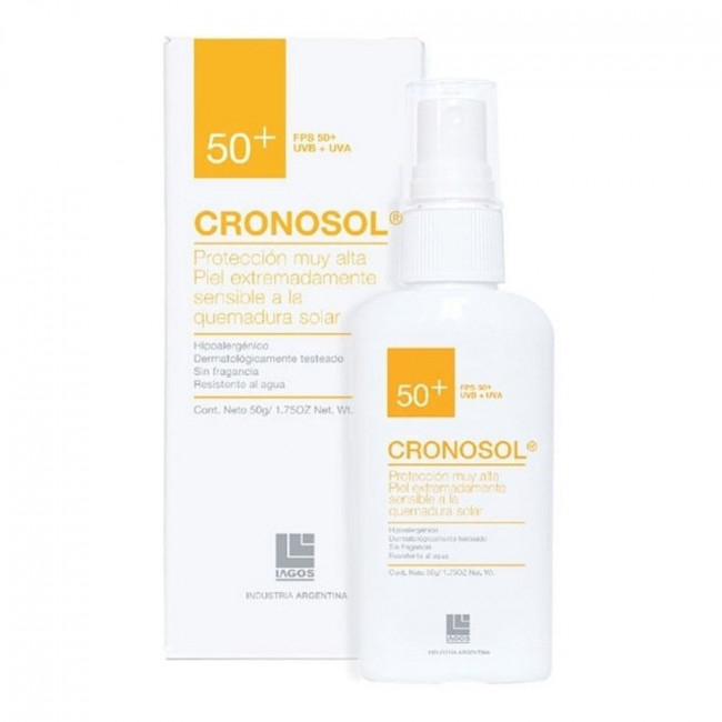 Lagos cronosol solar fluido crema x 50 ml.