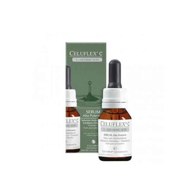 Lagos celuflex c serum de alta potencia con acción antiage, antioxidante y exfoliativa x 15 ml.