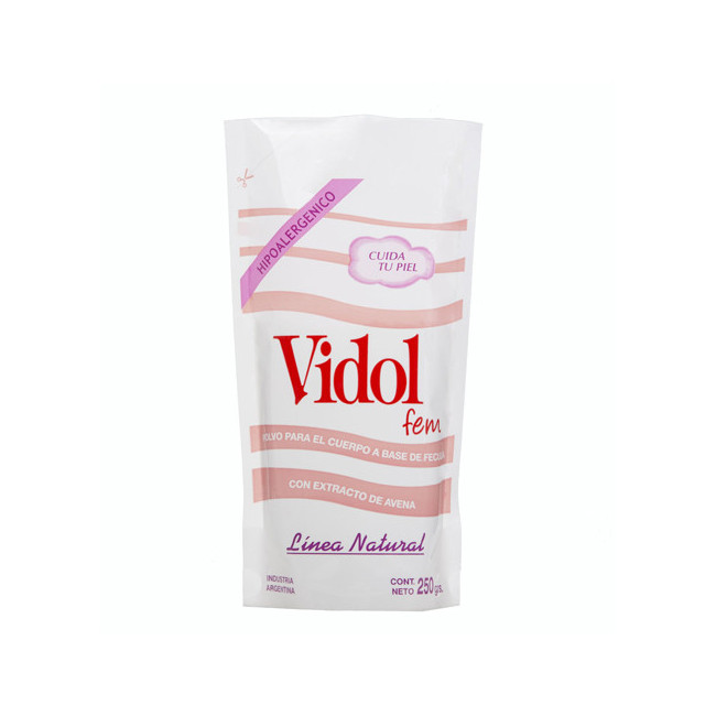 Vidol polvo femenino bolsa x 250 grs.