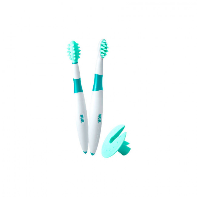 Nuk dental set de cepillos dentales entrenamiento.
