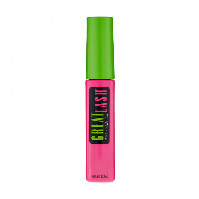 Maybelline ojos máscara de pestañas great lash negra.