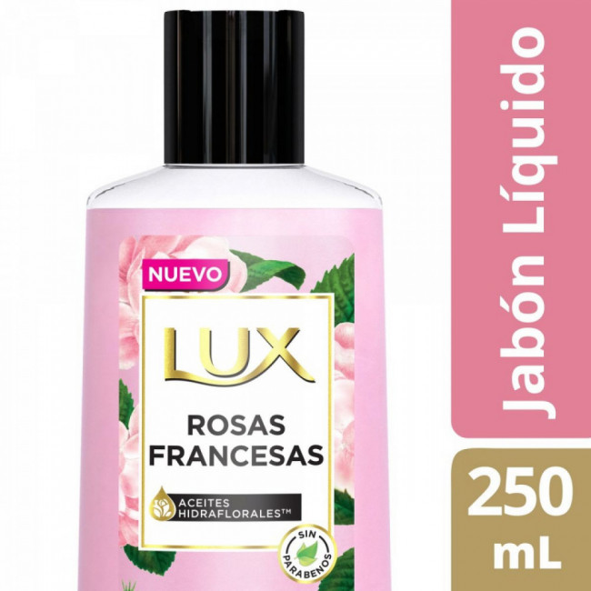 Lux jabón líquido rosas francesas x 250 ml.