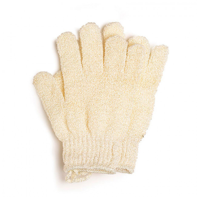 Basiccare guantes exfoliantes para el cuerpo x 2 unidades.