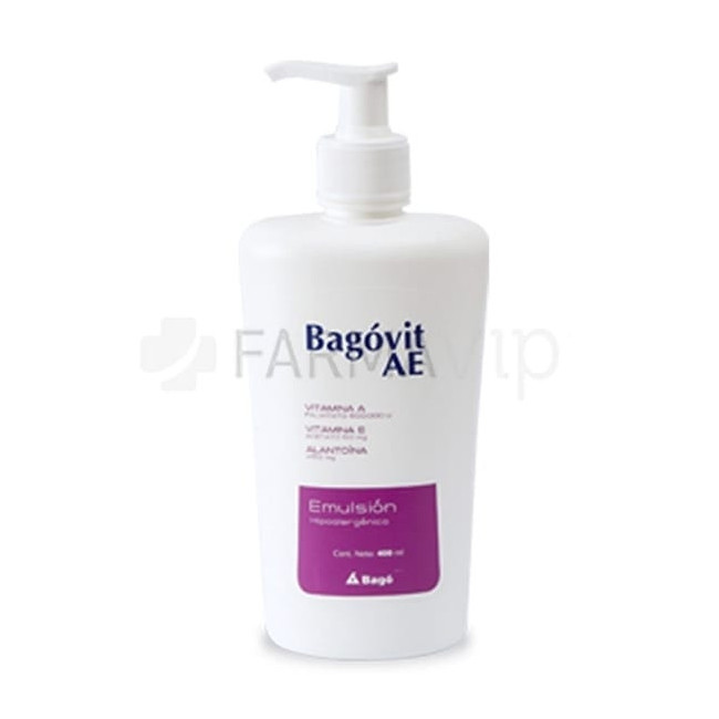 Bagovit ae emulsión hidratante x 400 grs.