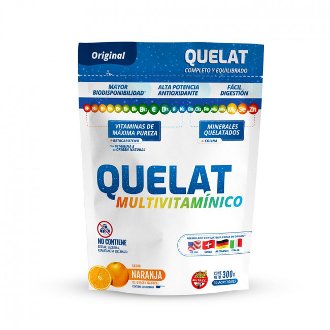 Quelat multivitaminico doy pack x 300 gr.