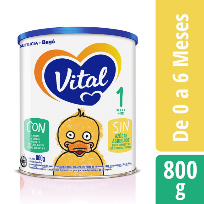 Vital 1 nf lata x 800 grs.