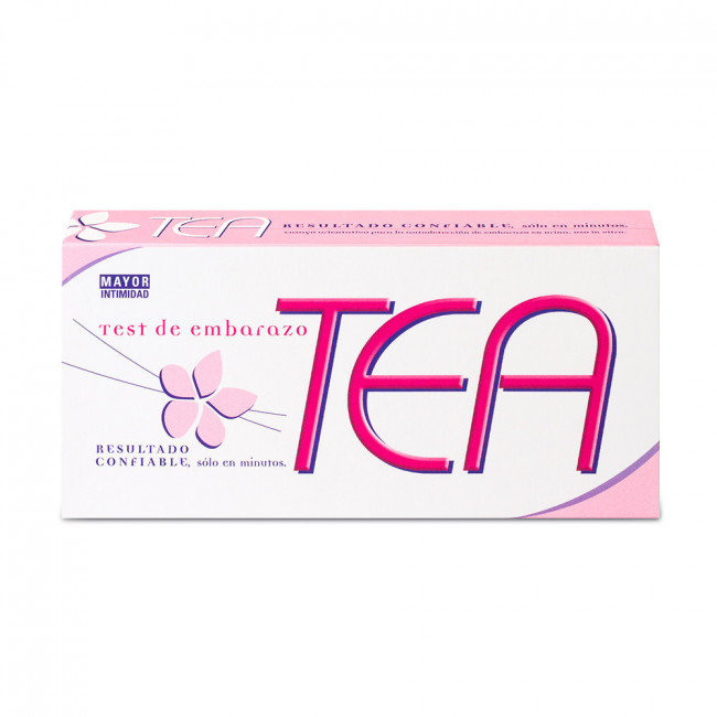 Tea Test de embarazo, es una prueba sensible y confiable en un solo paso, de fácil manejo x 1...