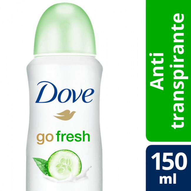 Dove desodorante aerosol mujer pepino x 150 ml.