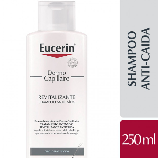 Eucerin shampoo revitalizante anticaída x 250 ml.