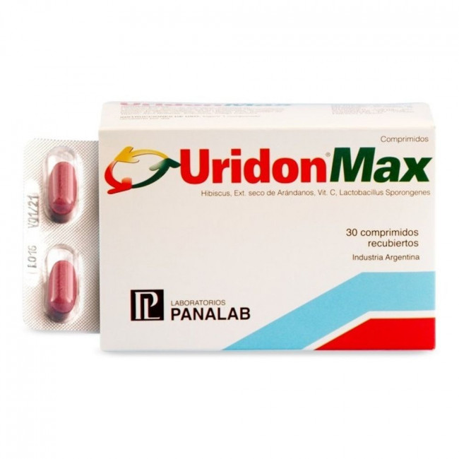 Uridon max comprimidos x 30.