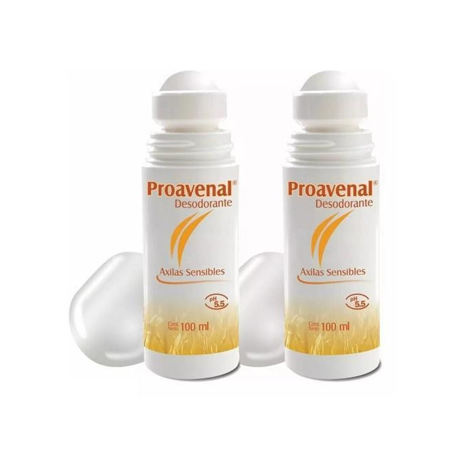 Proavenal desodorante rollon 2 x 100 ml.