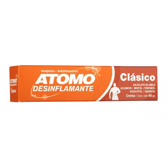Atomo desinflamante clásico pomo x 40 grs.