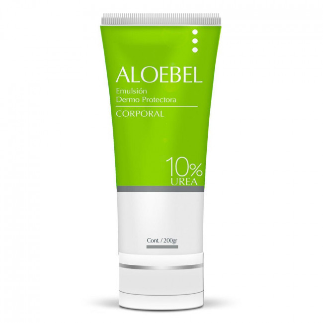 Aloebel emulsión corporal hidratante ideal para pieles ultra secas, controla la hidratación con...