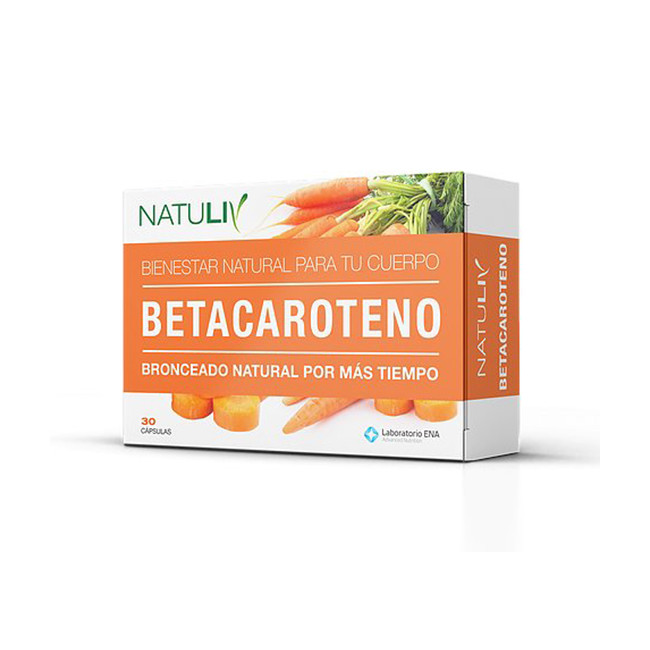 NATULIV BETACAROTENO CAPSX 30