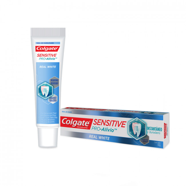 Colgate pasta dental blanqueador pro-alivio x 50 grs.