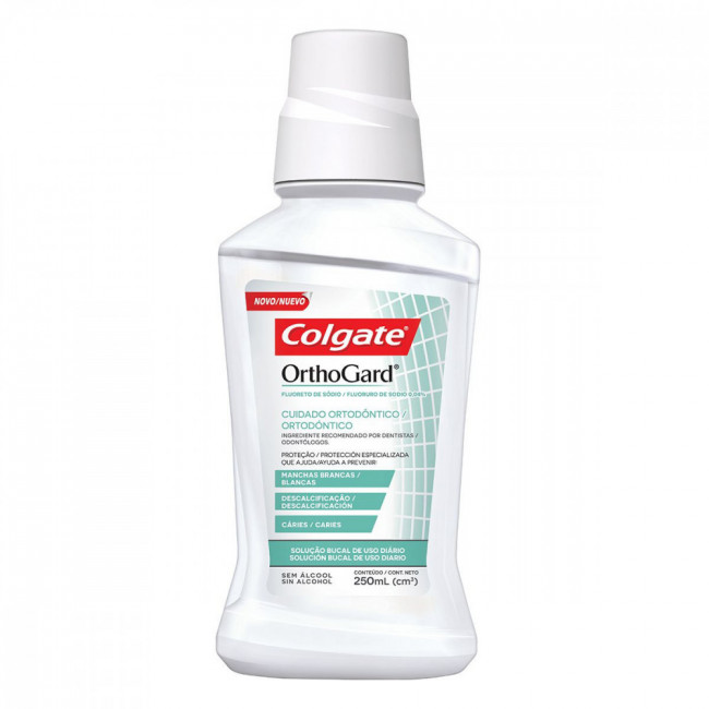 Colgate enjuague bucal orthogard x 250 ml.