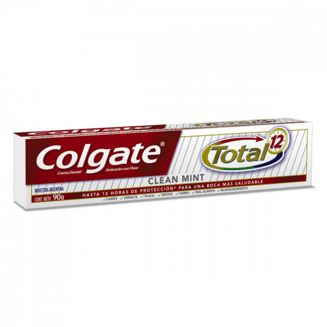 Colgate pasta dental total 12 clean mint x 90 grs.