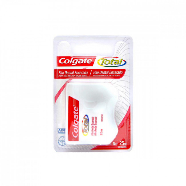 Colgate total hilo dental x 25 mts.