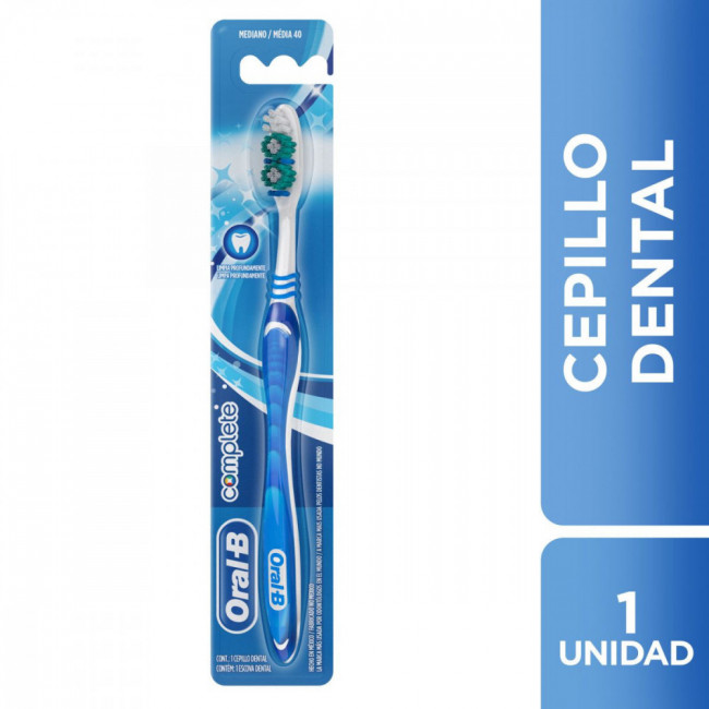 Oral b cepillo dental complete 40 mediano 