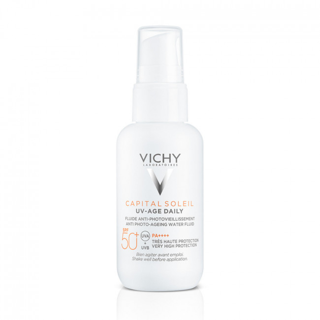 Vichy capital soleil protector solar facial factor 50 age daily uv x 40 ml.