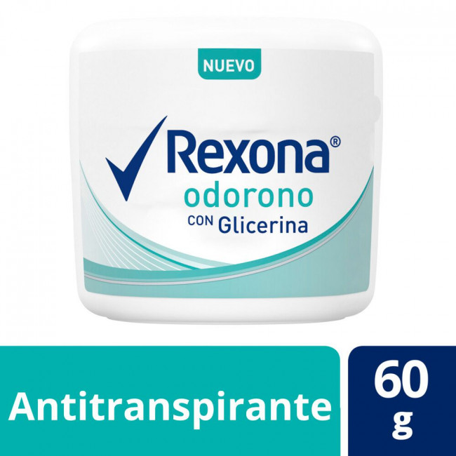 Rexona odorono con glicerina desodorante x 60 grs.