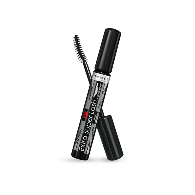 Rimmel máscara para pestañas extra super lash color negro.